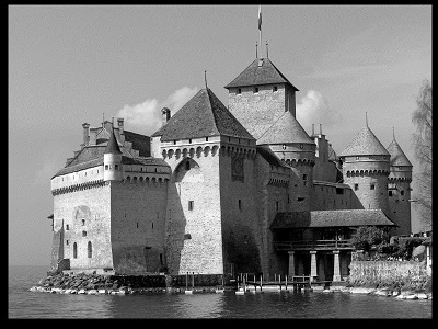 03-Zamek Chillon nad Jeziorem Genewskim