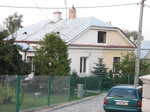 Dom w Sandomierzu gdzie sie wychowalem -lipiec 200
