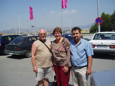 01-Powitanie na lotnisku w Salonikach