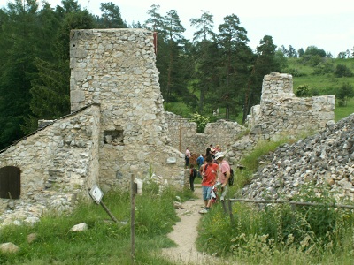 Klasztorisko ruiny klasztoru Kartuzow