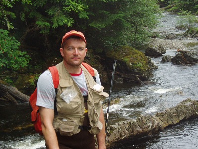 13-Konrad nad strumieniem-Alaska 2004