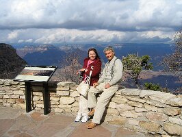 17-Ela i Stefan - Grand Canyon